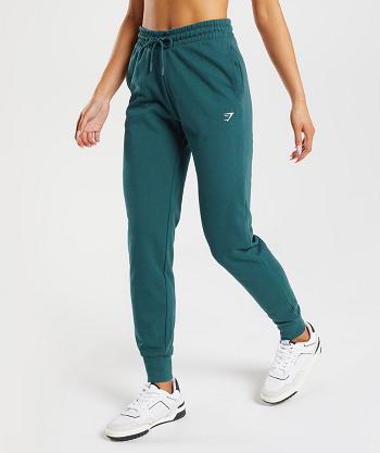 Dámské Kalhoty Jogger Gymshark Tréninková Tyrkysové | CZ 4130PJJ